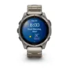 fenix 8 - 47 mm, AMOLED - Sapphire, Titanyum, Vented Titanyum Kayışlı resmi