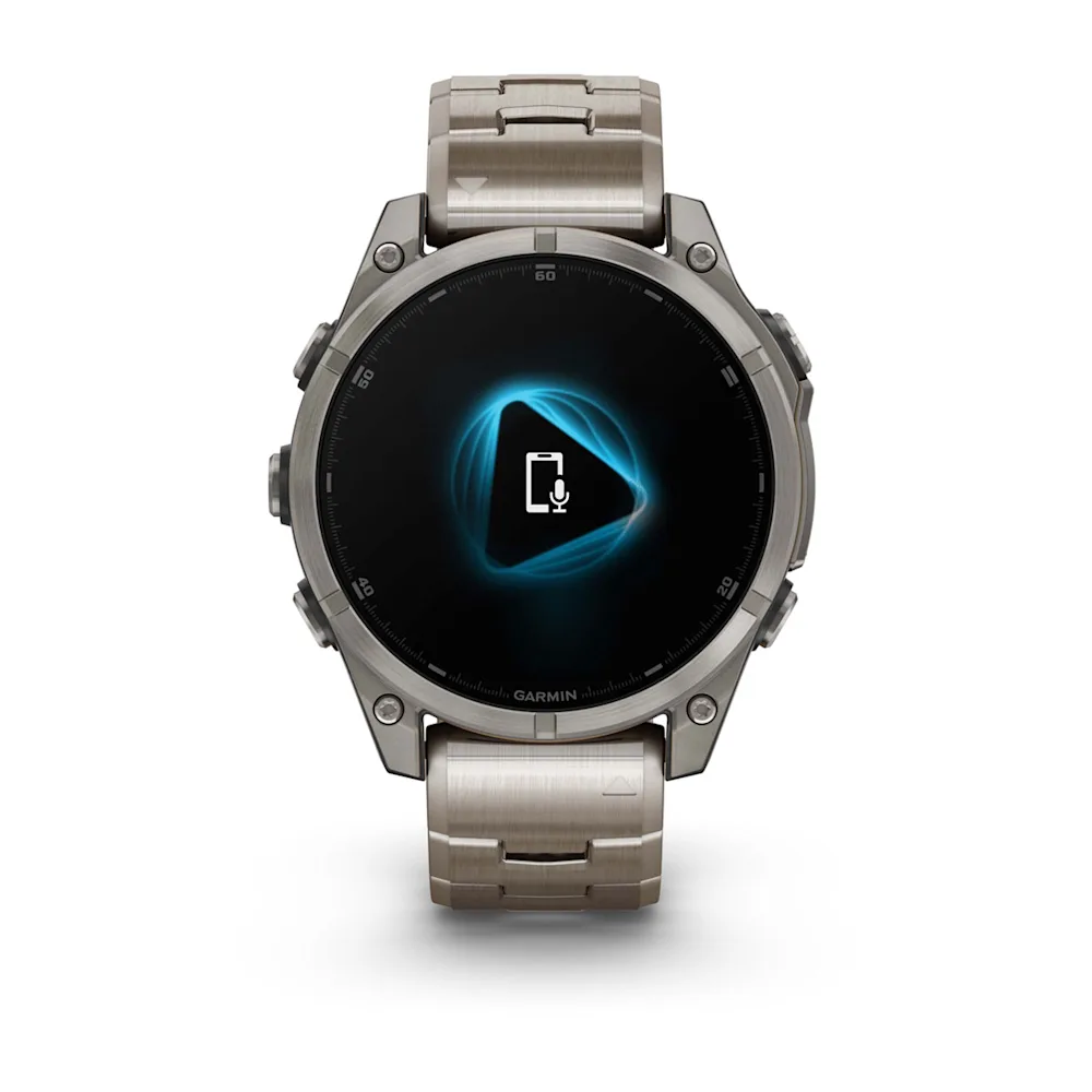 fenix 8 - 47 mm, AMOLED - Sapphire, Titanyum, Vented Titanyum Kayışlı resmi