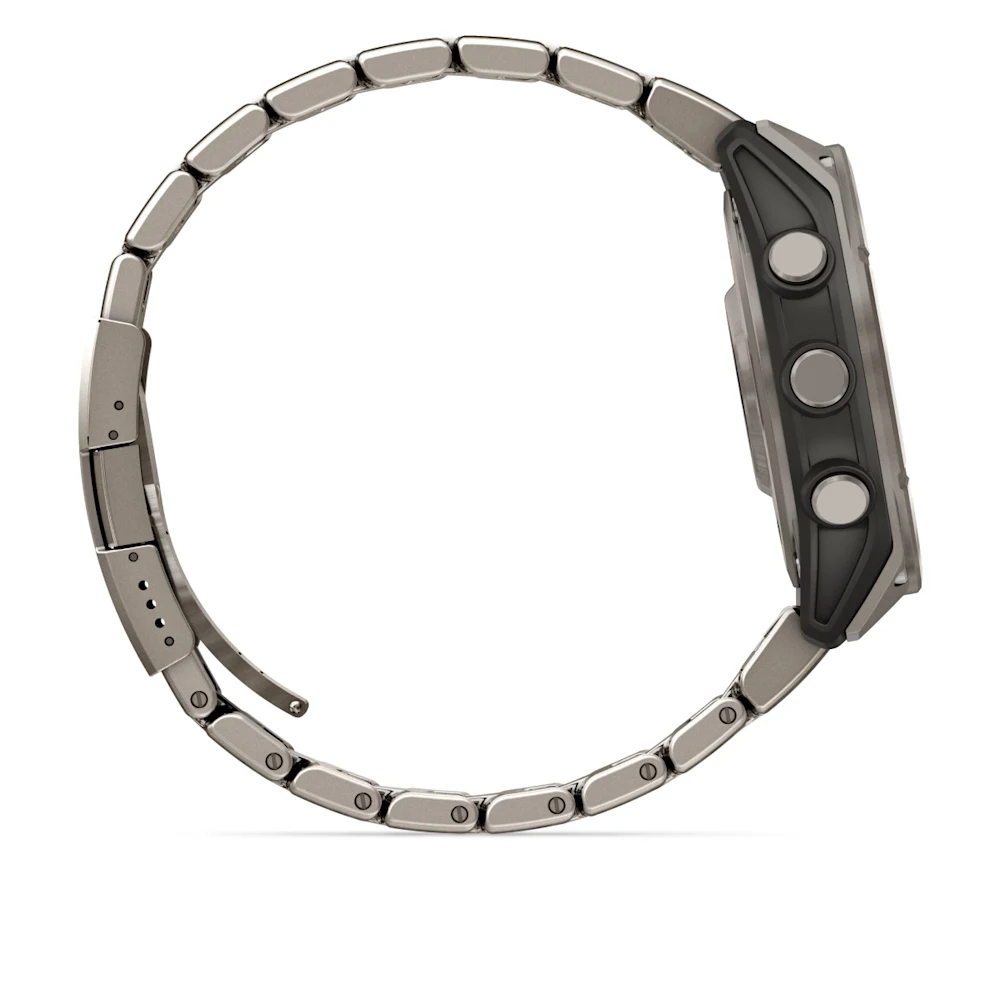 fenix 8 - 47 mm, AMOLED - Sapphire, Titanyum, Vented Titanyum Kayışlı resmi