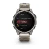 fenix 8 - 47 mm, AMOLED - Sapphire, Titanyum, Vented Titanyum Kayışlı resmi