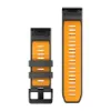 Quickfit 26 mm Yedek Kayış  -  Graphite/Turuncu resmi