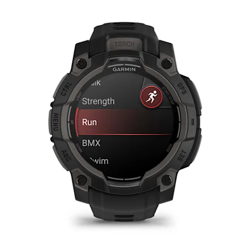 Instinct 3 – 45 mm, AMOLED - Siyah  resmi
