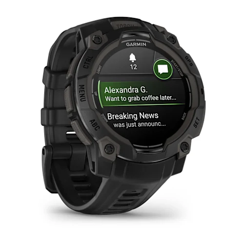 Instinct 3 – 45 mm, AMOLED - Siyah  resmi