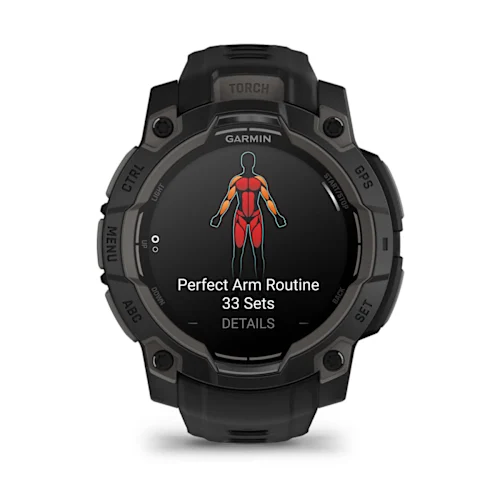 Instinct 3 – 45 mm, AMOLED - Siyah  resmi