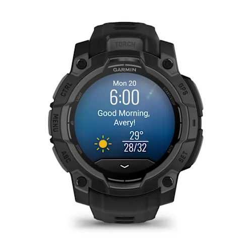 Instinct 3 – 45 mm, AMOLED - Siyah  resmi