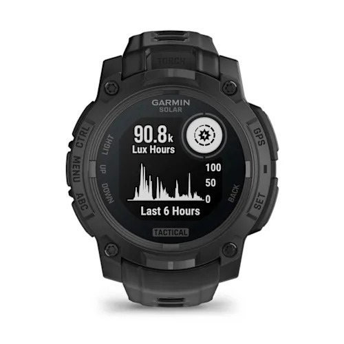 Instinct 3 – 45 mm, Solar, Tactical Edition - Siyah resmi
