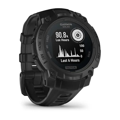 Instinct 3 – 45 mm, Solar, Tactical Edition - Siyah resmi