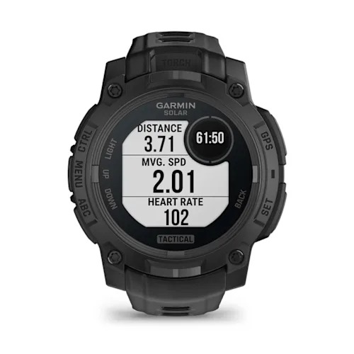 Instinct 3 – 45 mm, Solar, Tactical Edition - Siyah resmi
