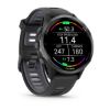 Forerunner 970 - Karbon Gri DLC Titanyum Siyah | Gri resmi