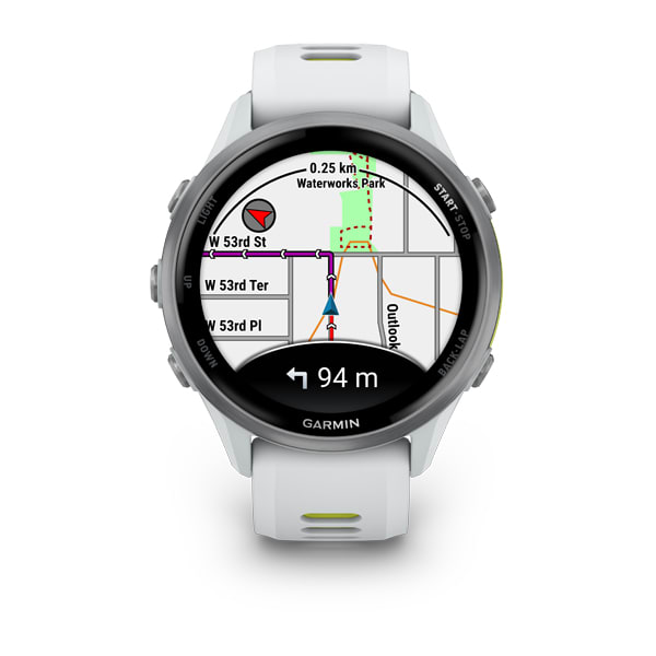 Forerunner 970 - Titanyum Beyaz | Sarı resmi