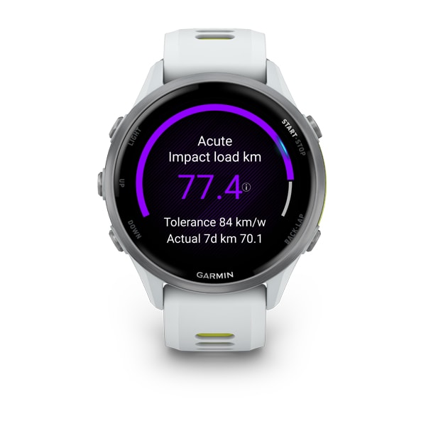 Forerunner 970 - Titanyum Beyaz | Sarı resmi
