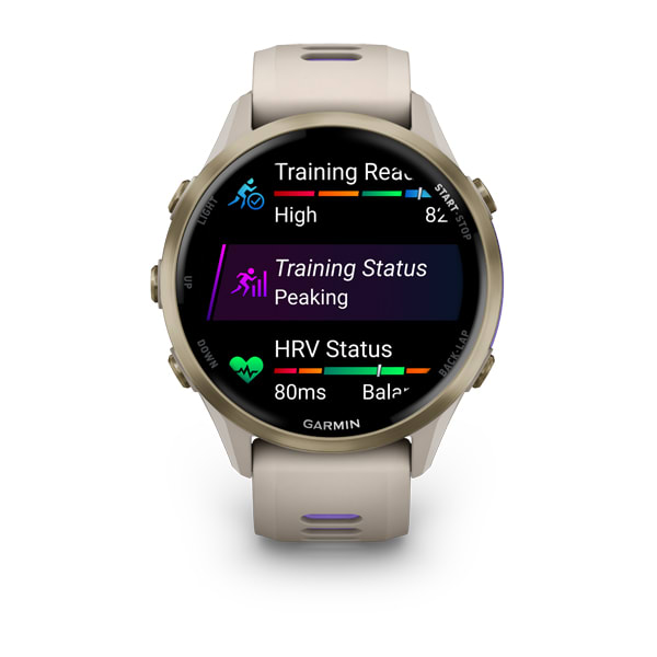 Forerunner 970 - Soft Gold Titanyum | Gri resmi