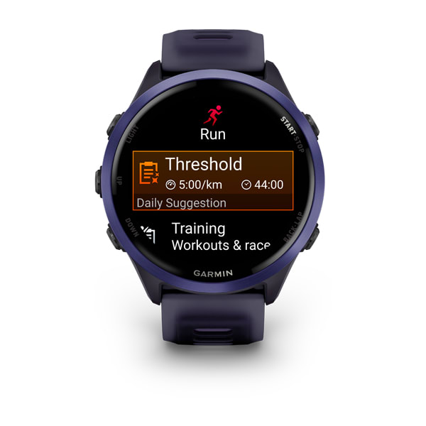 Forerunner 570 - 47 mm - Mor | Gri resmi