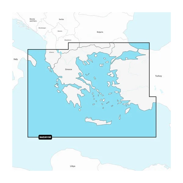 Ege - Marmara Denizi - Deniz haritası - Navionics®+ | NAEU015R | Garmin Only resmi