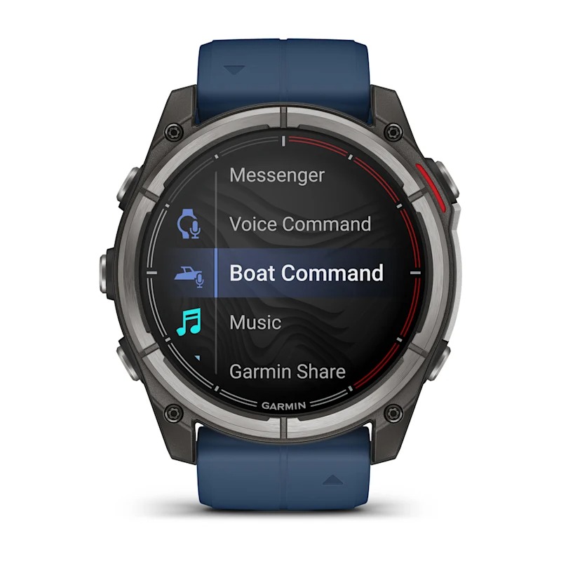 quatix 8 - 47 mm, AMOLED - Marine GPS Saati resmi