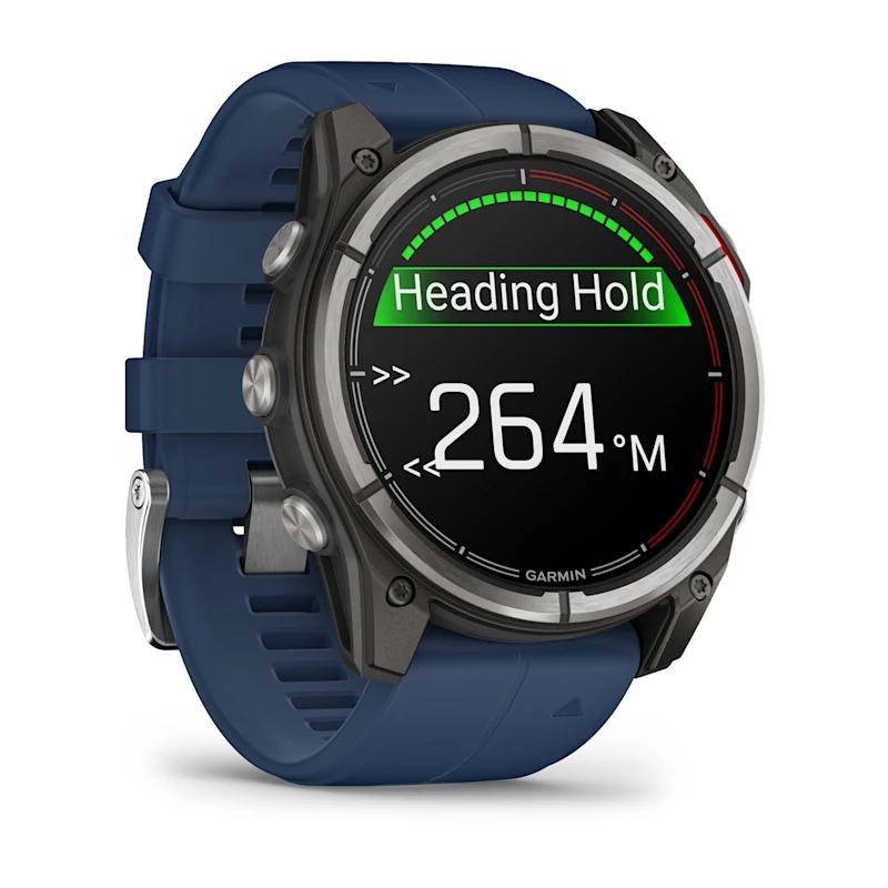 quatix 8 - 47 mm, AMOLED - Marine GPS Saati resmi