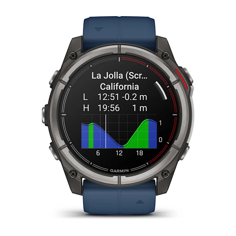 quatix 8 - 47 mm, AMOLED - Marine GPS Saati resmi