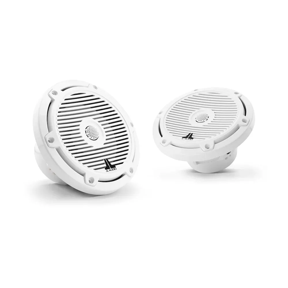JL Audio M3 Marine Hoparlörleri - 6.5" Beyaz Klasik Izgaralı resmi