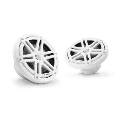 JL Audio M3 Marine Hoparlörleri - 6.5" Beyaz Spor Izgaralı resmi