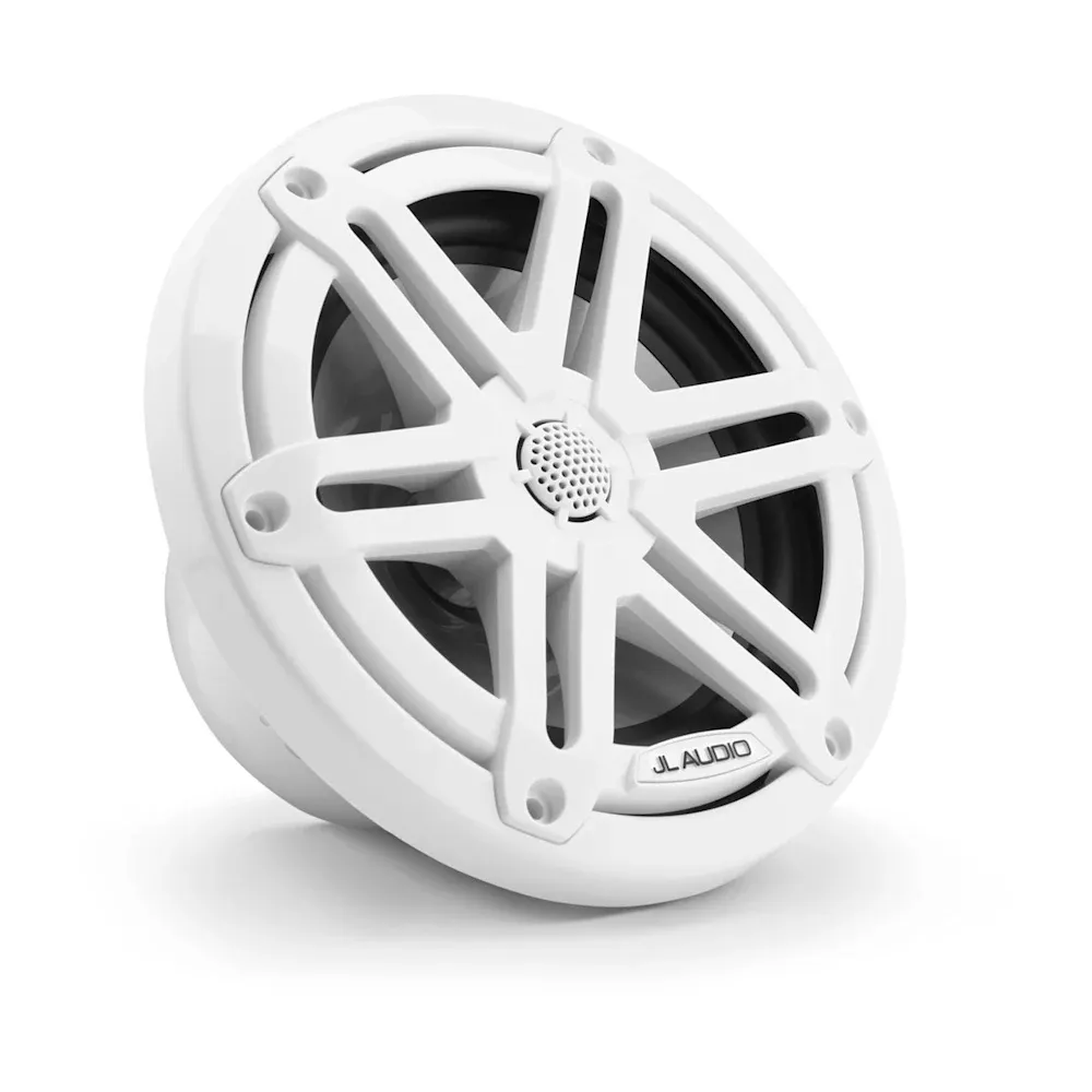 JL Audio M3 Marine Hoparlörleri - 6.5" Beyaz Spor Izgaralı resmi