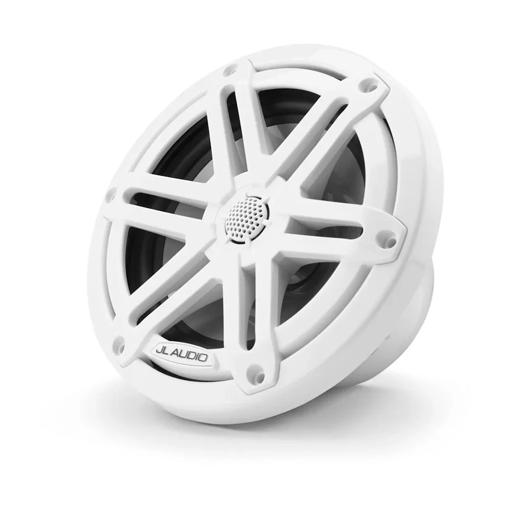 JL Audio M3 Marine Hoparlörleri - 6.5" Beyaz Spor Izgaralı resmi