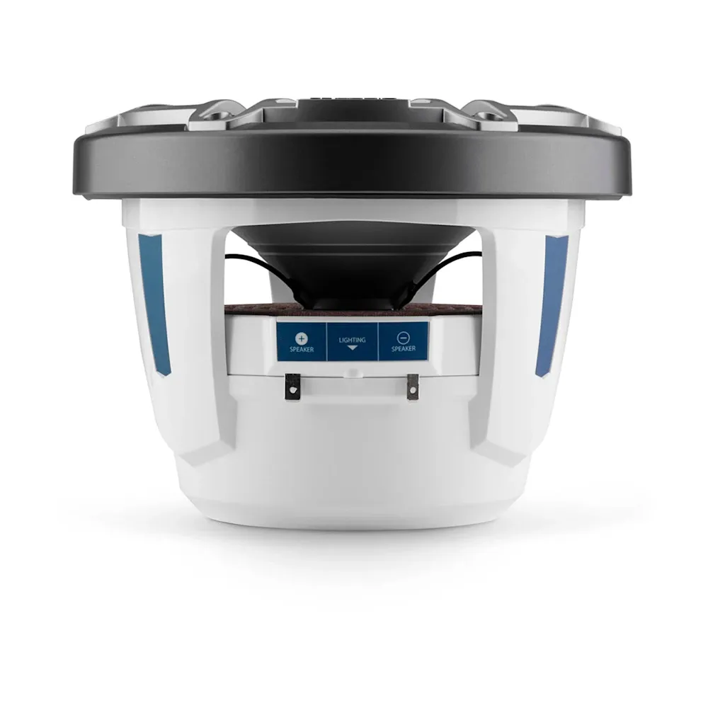 JL Audio M6 Deniz Hoparlörleri - 8.8" Titanyum spor Izgaralı resmi