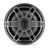 JL Audio M6 Marine Hoparlörleri - 7.7" Titanyum spor Izgaralı resmi