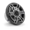 JL Audio M6 Marine Hoparlörleri - 7.7" Titanyum spor Izgaralı resmi