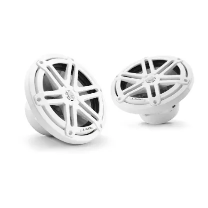 JL Audio M3 Marine Hoparlörleri - 7.7" Beyaz Spor Izgaralı resmi