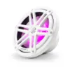 JL Audio M3 Marine Hoparlörleri - 7.7" LED ve Beyaz Spor Izgaralı resmi