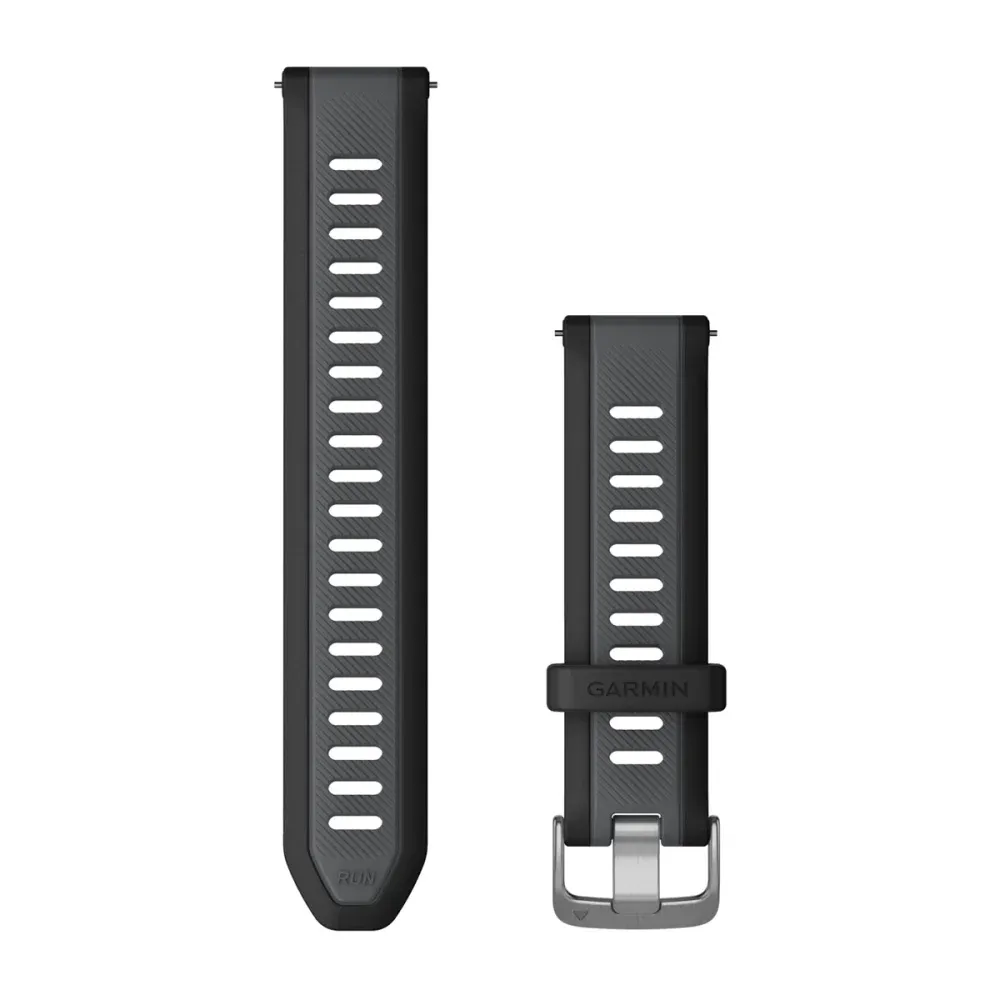 Quick Release Yedek Kayış (20 mm) - Siyah/Gri resmi