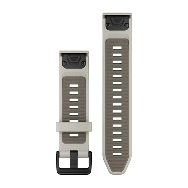 QuickFit 20 mm Yedek Kayış - Sis Grisi/Koyu Kumtaşı resmi
