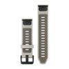 QuickFit 20 mm Yedek Kayış - Sis Grisi/Koyu Kumtaşı resmi