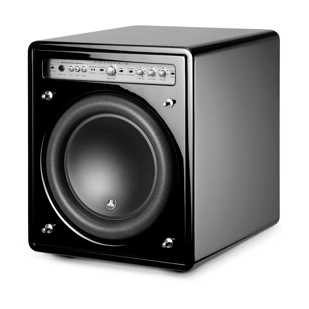 JL Audio Fathom v2 Güçlendirilmiş Subwoofer'lar - 10″ Parlak Siyah Kaplama (f110v2 GLOSS 240v) resmi