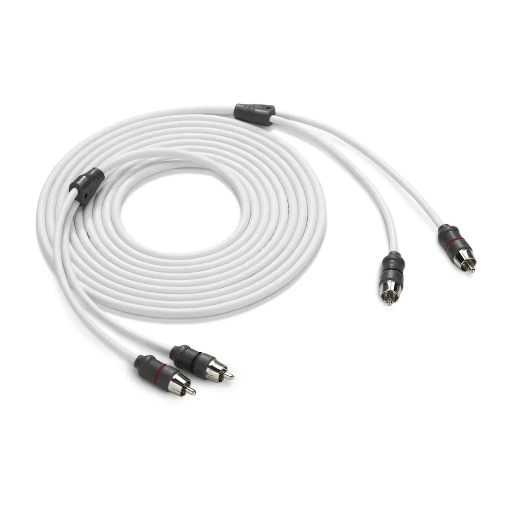 JL Audio Deniz Ses Sistemi Bağlantı Kablosu - 2 kanallı, 12' ila 25' (XMD WHTAIC2 12) resmi