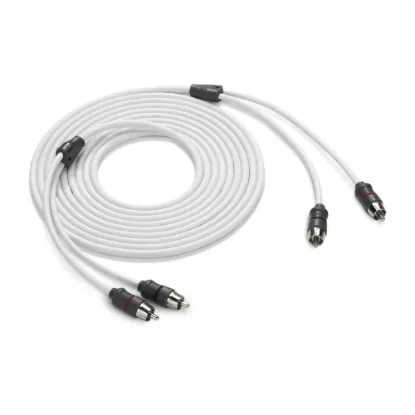 JL Audio Deniz Ses Sistemi Bağlantı Kablosu - 2 kanallı, 12' ila 25' (XMD WHTAIC2 12) resmi