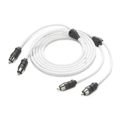 JL Audio Deniz Ses Sistemi Bağlantı Kablosu - 2 kanallı, 6' ila 25' (XMD WHTAIC2 6) resmi