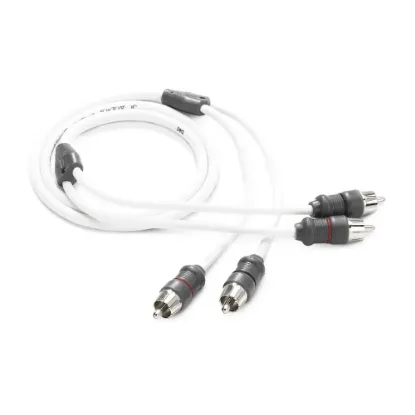 JL Audio Deniz Ses Sistemi Bağlantı Kablosu - 2 kanallı, 3' ila 25' (XMD WHTAIC2 3) resmi