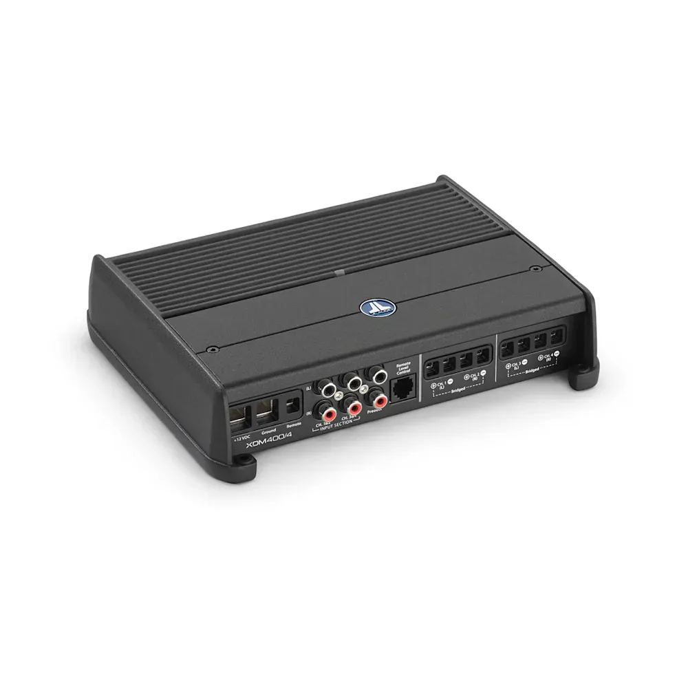 JL Audio XDM Araç ve Marine Amplifikatörü - 4 Kanallı Tam Aralık Araç ve Marine Amplifikatörü (400 W) resmi
