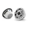 JL Audio M6 Marine Hoparlörleri - 7.7" Beyaz spor ızgaralı resmi