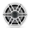 JL Audio M6 Marine Hoparlörleri - 7.7" Beyaz spor ızgaralı resmi