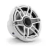 JL Audio M6 Marine Hoparlörleri - 7.7" Beyaz spor ızgaralı resmi