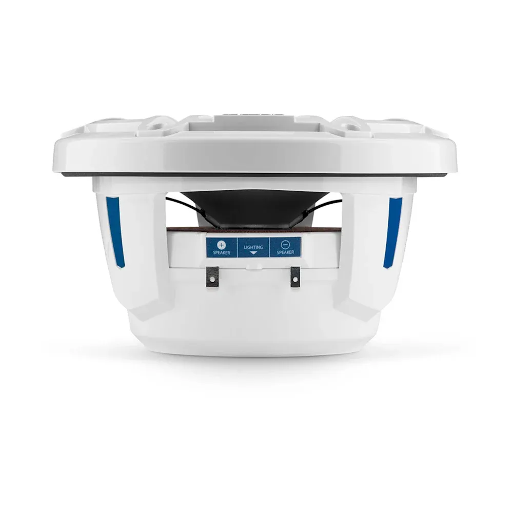 JL Audio M6 Marine Hoparlörleri - 7.7" Beyaz spor ızgaralı resmi