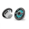 JL Audio M6 Marine Hoparlörleri - 6.5" LED ve Titanyum spor Izgaralı resmi