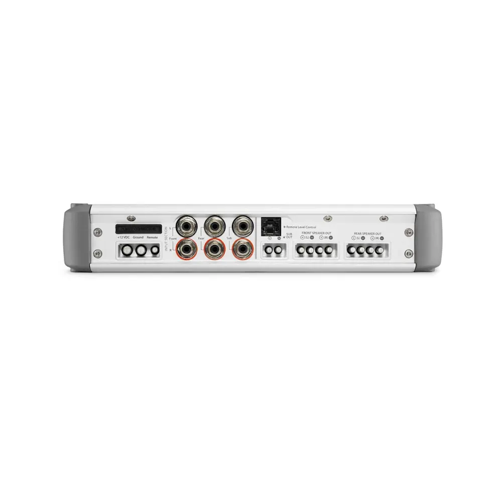 JL Audio MHD Deniz Amplifikatörü - 5 Kanallı Tam Aralık Marine Sistemi Amplifikatörü (900 W) resmi