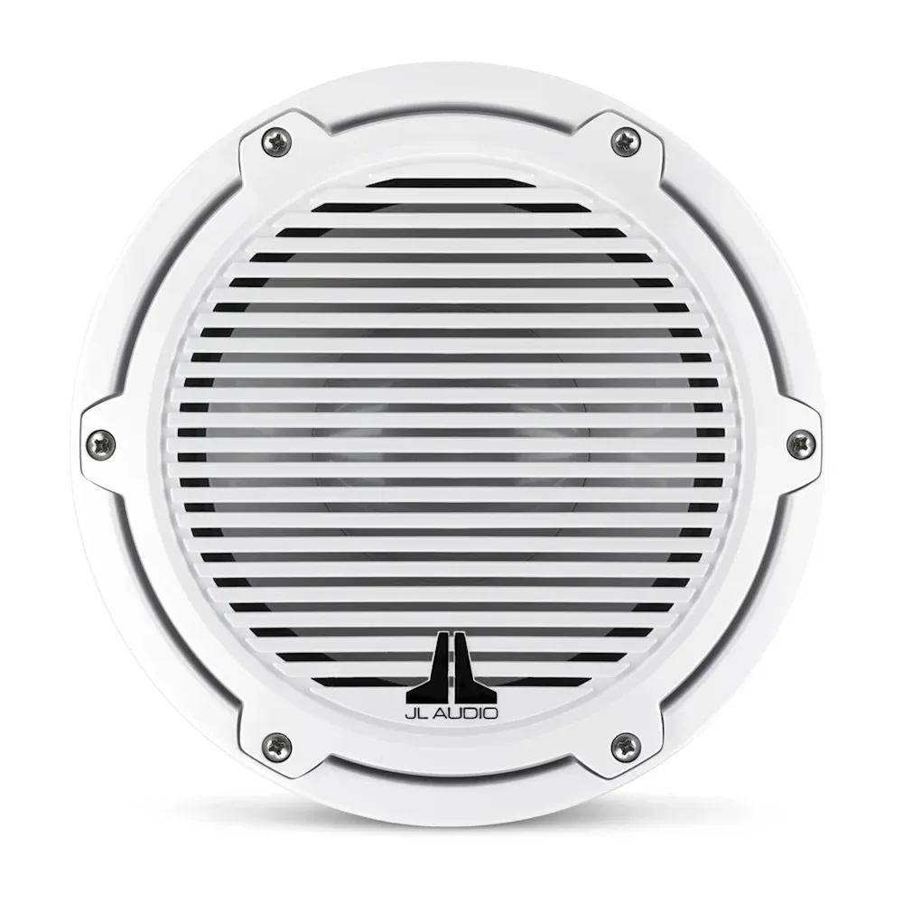 JL Audio M6 Marine Subwoofer -  8" Beyaz Klasik Izgara resmi