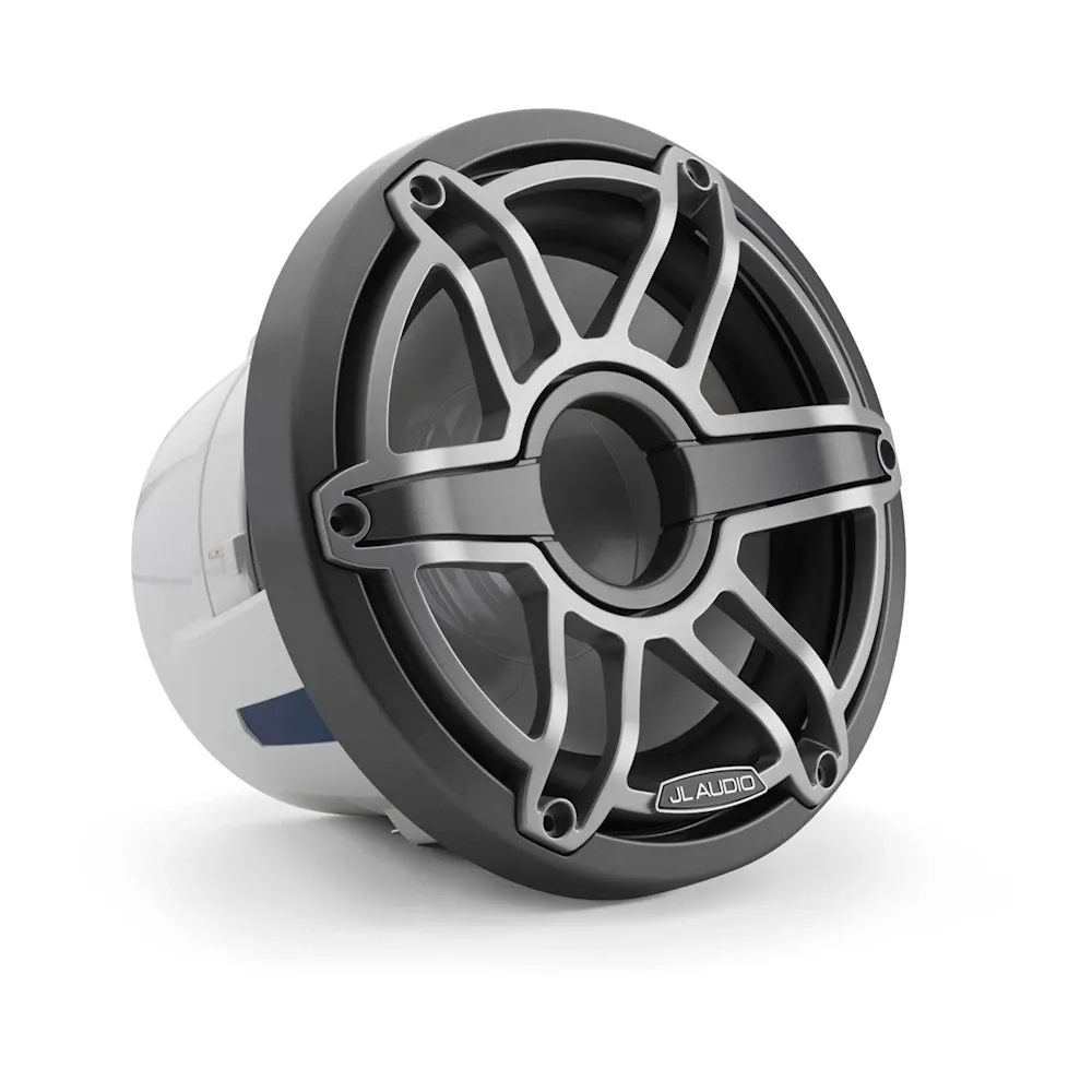 JL Audio M6 Marine Subwoofer -  8" Titanyum Spor Izgara resmi