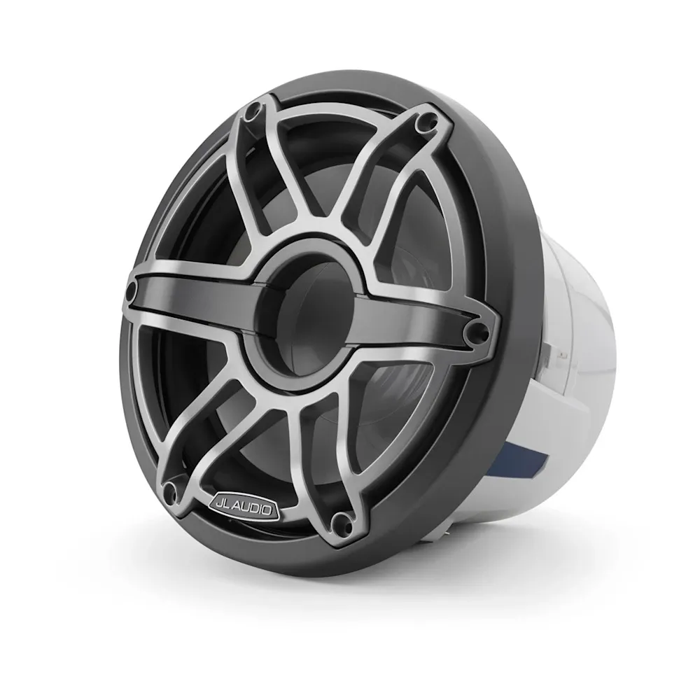 JL Audio M6 Marine Subwoofer -  8" Titanyum Spor Izgara resmi