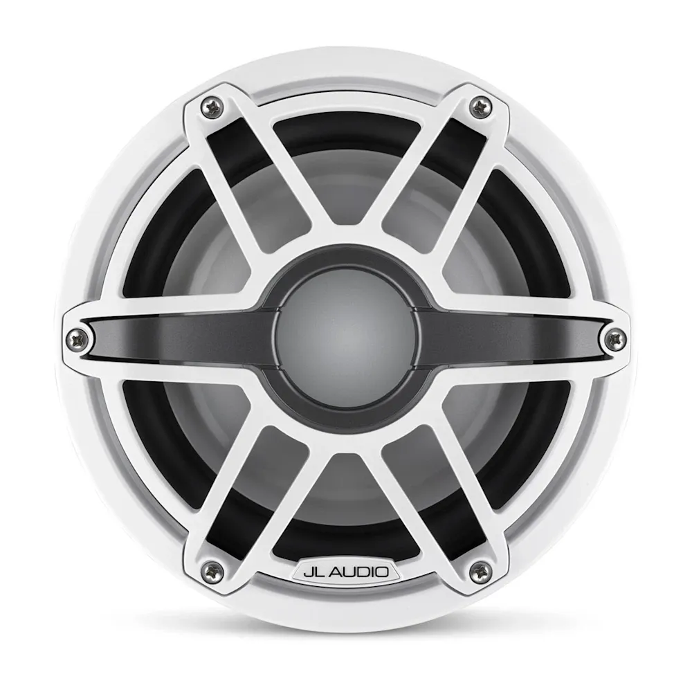 JL Audio M6 Marine Subwoofer -  8" Beyaz Spor Izgara resmi