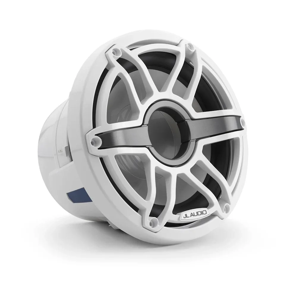 JL Audio M6 Marine Subwoofer -  8" Beyaz Spor Izgara resmi
